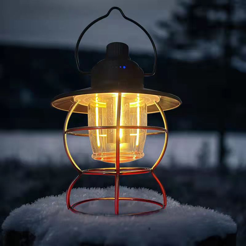 ランタン led 充電式 グリーン (ca-0004-1)