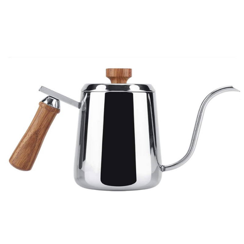 コーヒー ケトル 600ml ブラック ロゴ入り