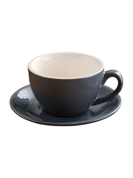 ラテカップ 200ml ブラック (co-0016-5)